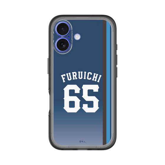 スリムプロテクションプレミアムケース［ 埼玉西武ライオンズ- #65 FURUICHI - ビジター ］