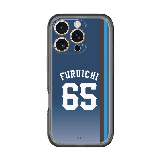 スリムプロテクションプレミアムケース［ 埼玉西武ライオンズ- #65 FURUICHI - ビジター ］