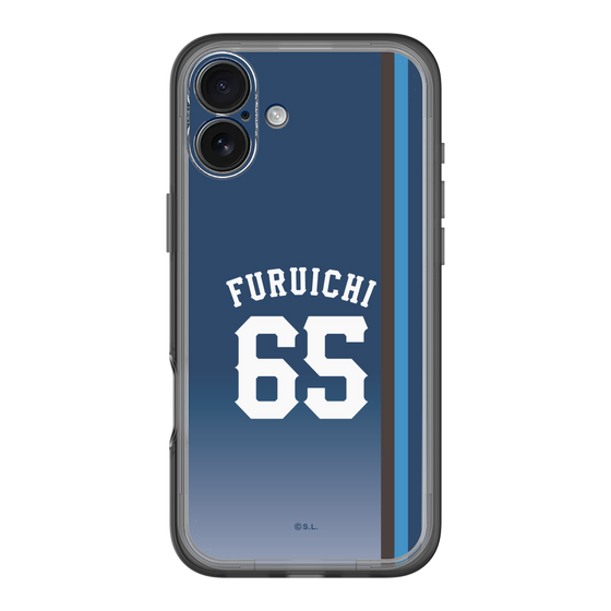 スリムプロテクションプレミアムケース［ 埼玉西武ライオンズ- #65 FURUICHI - ビジター ］