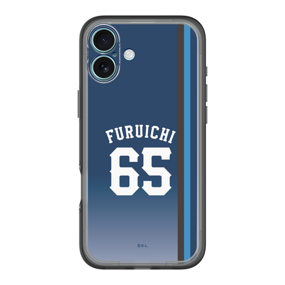 スリムプロテクションプレミアムケース［ 埼玉西武ライオンズ- #65 FURUICHI - ビジター ］