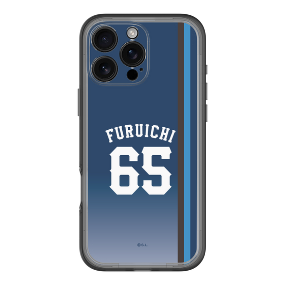 スリムプロテクションプレミアムケース［ 埼玉西武ライオンズ- #65 FURUICHI - ビジター ］