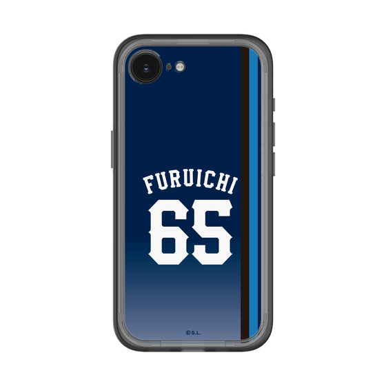 スリムプロテクションプレミアムケース［ 埼玉西武ライオンズ- #65 FURUICHI - ビジター ］