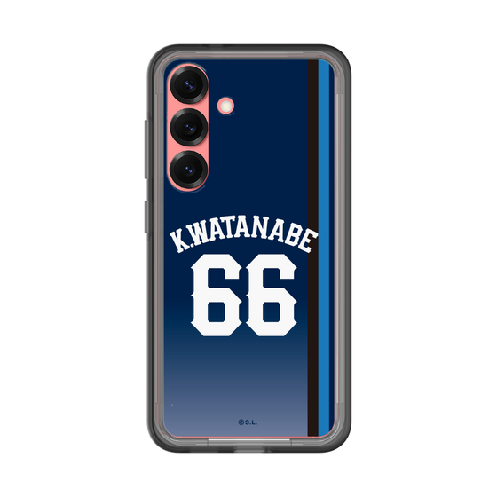 スリムプロテクションプレミアムケース［ 埼玉西武ライオンズ- #66 WATANABE - ビジター ］