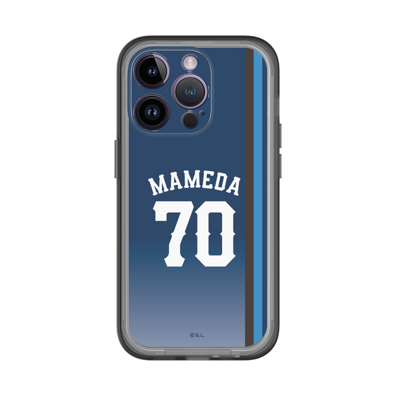 スリムプロテクションプレミアムケース［ 埼玉西武ライオンズ- #70 MAMEDA - ビジター ］