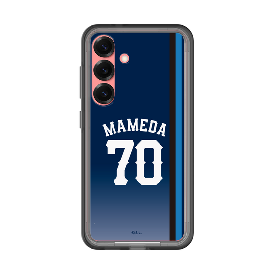 スリムプロテクションプレミアムケース［ 埼玉西武ライオンズ- #70 MAMEDA - ビジター ］