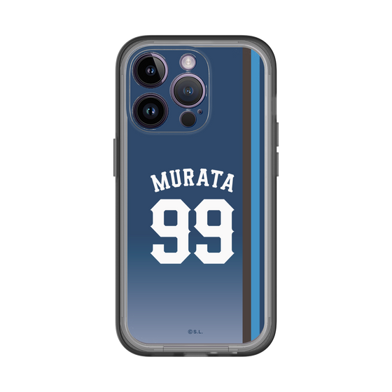 スリムプロテクションプレミアムケース［ 埼玉西武ライオンズ- #99 MURATA - ビジター ］