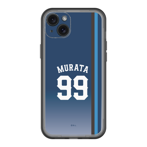 スリムプロテクションプレミアムケース［ 埼玉西武ライオンズ- #99 MURATA - ビジター ］