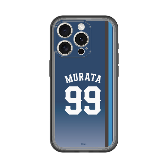 スリムプロテクションプレミアムケース［ 埼玉西武ライオンズ- #99 MURATA - ビジター ］