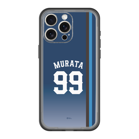 スリムプロテクションプレミアムケース［ 埼玉西武ライオンズ- #99 MURATA - ビジター ］