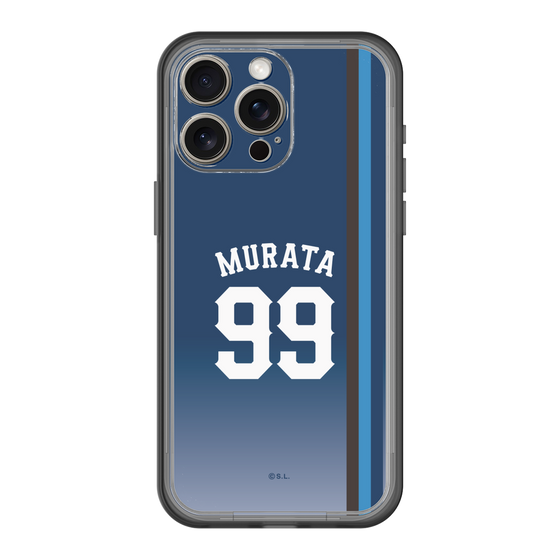 スリムプロテクションプレミアムケース［ 埼玉西武ライオンズ- #99 MURATA - ビジター ］