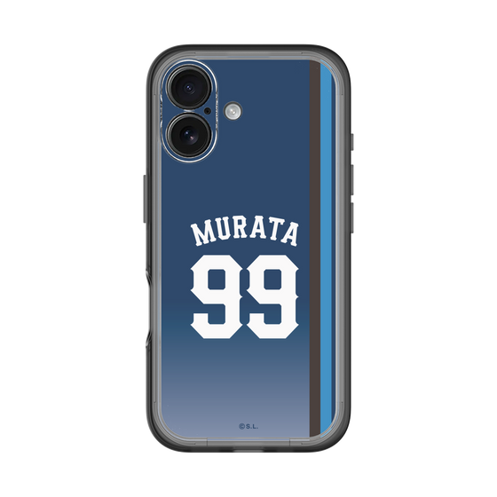 スリムプロテクションプレミアムケース［ 埼玉西武ライオンズ- #99 MURATA - ビジター ］
