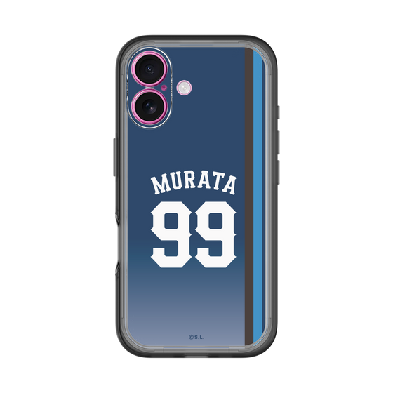 スリムプロテクションプレミアムケース［ 埼玉西武ライオンズ- #99 MURATA - ビジター ］