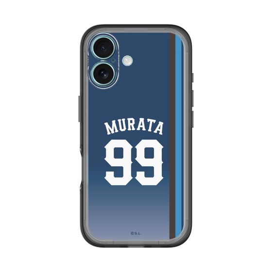 スリムプロテクションプレミアムケース［ 埼玉西武ライオンズ- #99 MURATA - ビジター ］