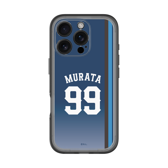 スリムプロテクションプレミアムケース［ 埼玉西武ライオンズ- #99 MURATA - ビジター ］