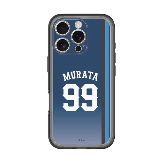 スリムプロテクションプレミアムケース［ 埼玉西武ライオンズ- #99 MURATA - ビジター ］