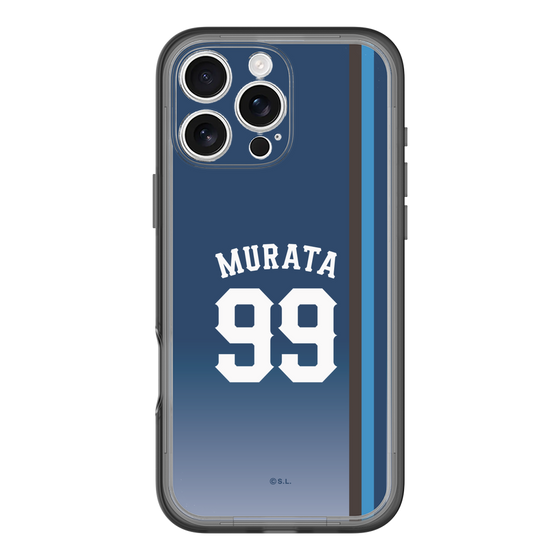 スリムプロテクションプレミアムケース［ 埼玉西武ライオンズ- #99 MURATA - ビジター ］