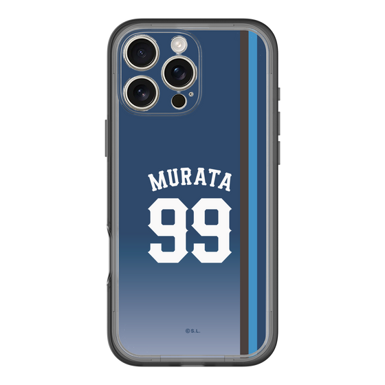 スリムプロテクションプレミアムケース［ 埼玉西武ライオンズ- #99 MURATA - ビジター ］