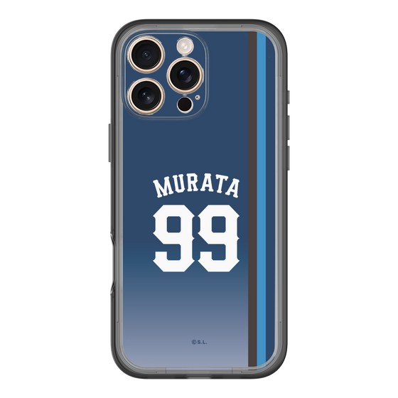 スリムプロテクションプレミアムケース［ 埼玉西武ライオンズ- #99 MURATA - ビジター ］