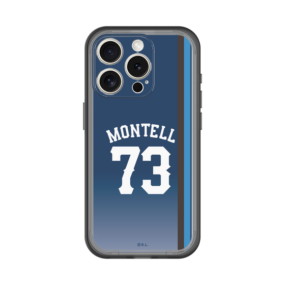 スリムプロテクションプレミアムケース［ 埼玉西武ライオンズ- #73 MONTELL - ビジター ］