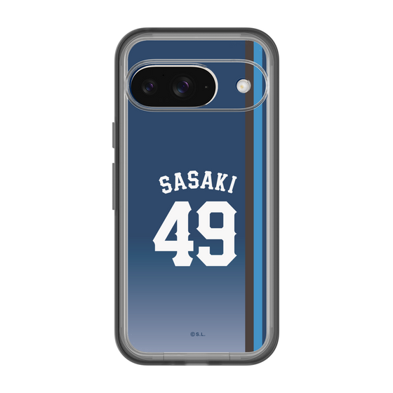 スリムプロテクションプレミアムケース［ 埼玉西武ライオンズ- #49 SASAKI - ビジター ］