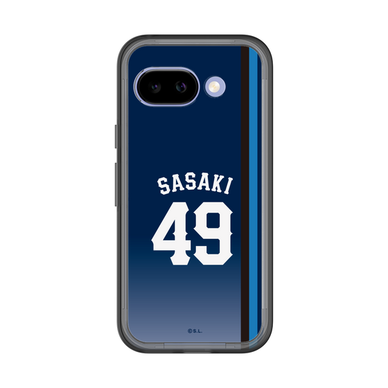 スリムプロテクションプレミアムケース［ 埼玉西武ライオンズ- #49 SASAKI - ビジター ］