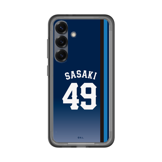 スリムプロテクションプレミアムケース［ 埼玉西武ライオンズ- #49 SASAKI - ビジター ］