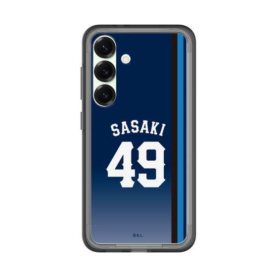 スリムプロテクションプレミアムケース［ 埼玉西武ライオンズ- #49 SASAKI - ビジター ］