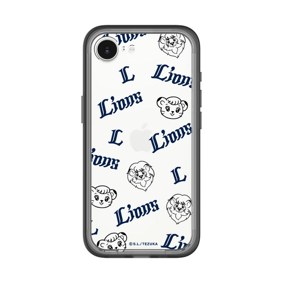 スリムプロテクションプレミアムケース［ 埼玉西武ライオンズ- 総柄 ］