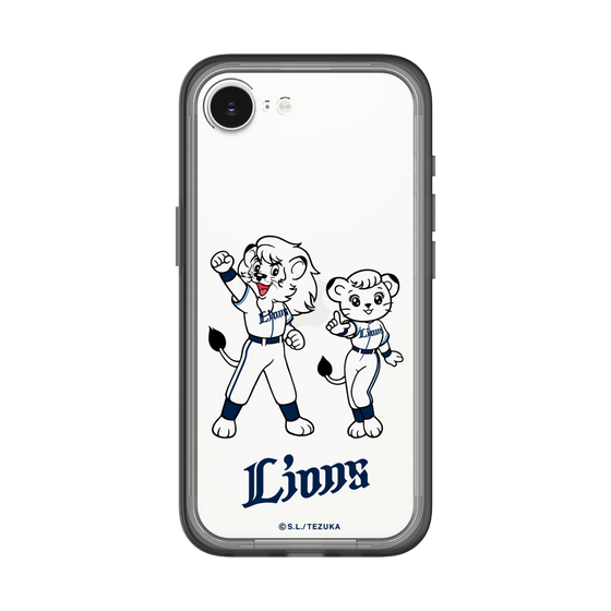 スリムプロテクションプレミアムケース［ 埼玉西武ライオンズ- レオとライナ ］