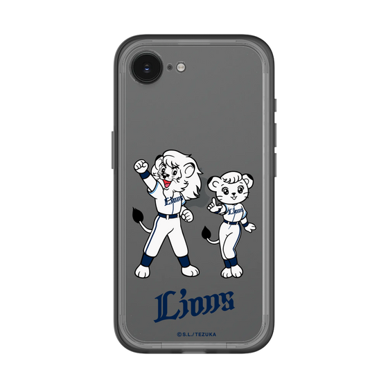 スリムプロテクションプレミアムケース［ 埼玉西武ライオンズ- レオとライナ ］