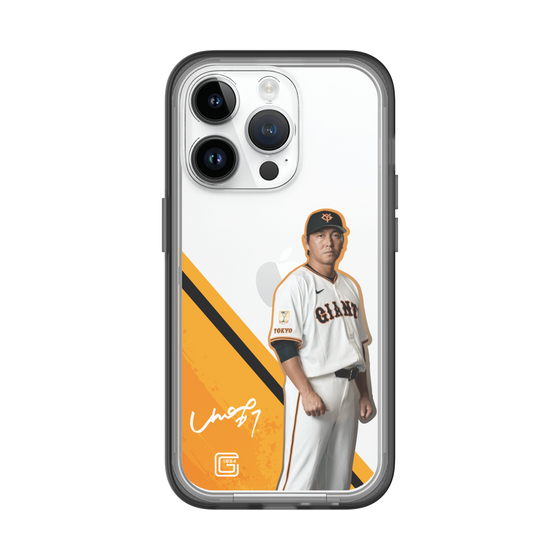 スリムプロテクションプレミアムケース［ 読売ジャイアンツ - #7 CHONO -サイン ］