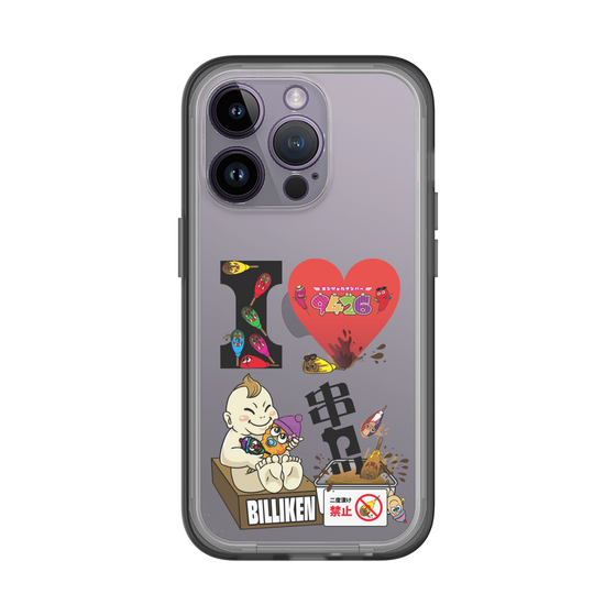 スリムプロテクションプレミアムケース［ クシニョロ - アイラブ串カツ - クリア ］