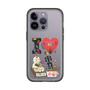 スリムプロテクションプレミアムケース［ クシニョロ - アイラブ串カツ - クリア ］