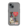 スリムプロテクションプレミアムケース［ クシニョロ - アイラブ串カツ - クリア ］
