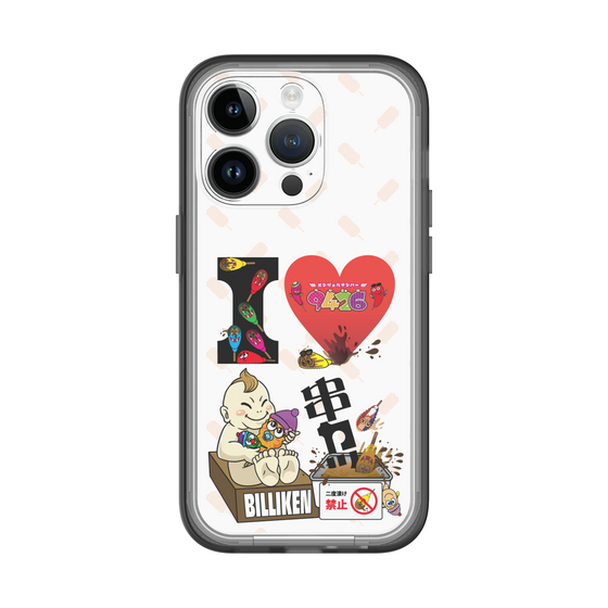 スリムプロテクションプレミアムケース［ クシニョロ - アイラブ串カツ - カラー ］