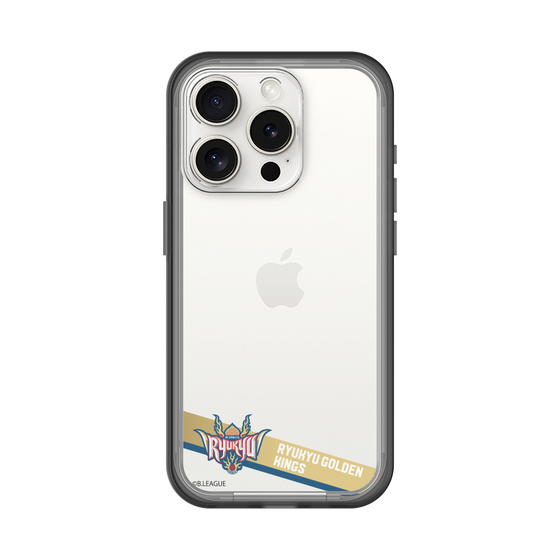 スリムプロテクションプレミアムケース［ B.LEAGUE - 琉球ゴールデンキングス - ラインデザイン ］