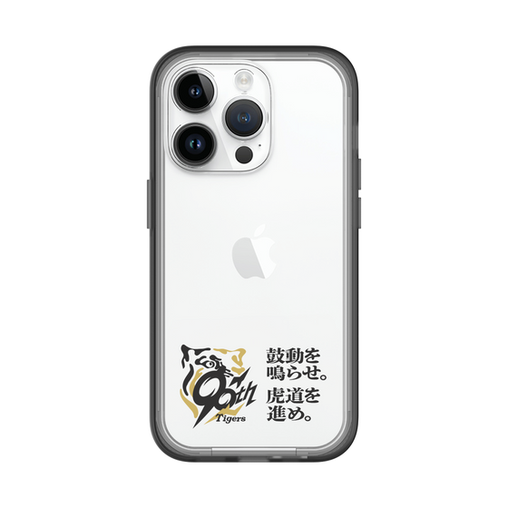 スリムプロテクションプレミアムケース［ 阪神タイガース - 90周年ロゴ - キャッチコピー ］