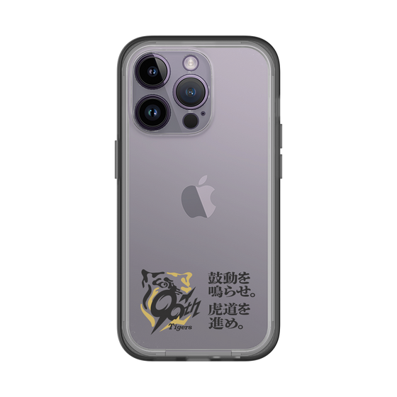 スリムプロテクションプレミアムケース［ 阪神タイガース - 90周年ロゴ - キャッチコピー ］