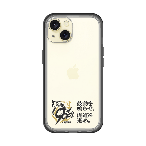 スリムプロテクションプレミアムケース［ 阪神タイガース - 90周年ロゴ - キャッチコピー ］