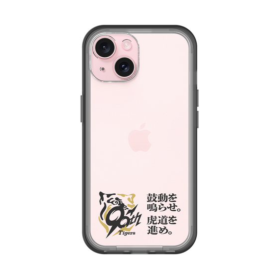 スリムプロテクションプレミアムケース［ 阪神タイガース - 90周年ロゴ - キャッチコピー ］