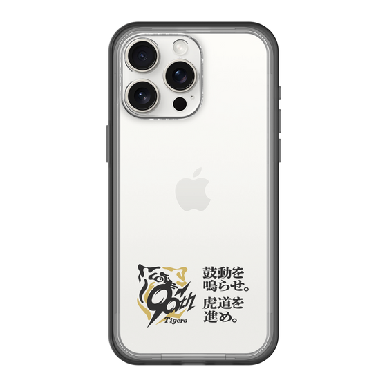 スリムプロテクションプレミアムケース［ 阪神タイガース - 90周年ロゴ - キャッチコピー ］