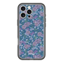 スリムプロテクションプレミアムケース［ 日比谷花壇 - FloralSymphony - ネイビー ］