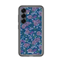 スリムプロテクションプレミアムケース［ 日比谷花壇 - FloralSymphony - ネイビー ］
