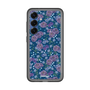 スリムプロテクションプレミアムケース［ 日比谷花壇 - FloralSymphony - ネイビー ］