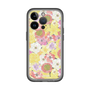 スリムプロテクションプレミアムケース［ 日比谷花壇 - HarmonyinBloom - イエロー ］