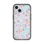 スリムプロテクションプレミアムケース［ 日比谷花壇 - HarmonyinBloom - パープル ］
