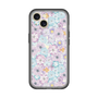 スリムプロテクションプレミアムケース［ 日比谷花壇 - HarmonyinBloom - パープル ］