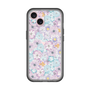 スリムプロテクションプレミアムケース［ 日比谷花壇 - HarmonyinBloom - パープル ］