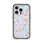 スリムプロテクションプレミアムケース［ 日比谷花壇 - HarmonyinBloom - パープル ］