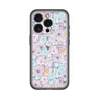 スリムプロテクションプレミアムケース［ 日比谷花壇 - HarmonyinBloom - パープル ］